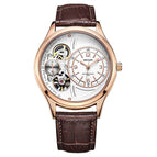 MEGIR Men's Watch Waterproof Skeleton Fashion Trend Men's Watch Explosive Watch Quartz Men's Watch 2017G