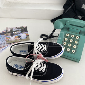 Canvas shoes lattice style skateboard shoes men and women couple shoes street sneakers students all-match shoes 257