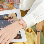 Kimio Jinmio Daisy Watch Women's Ins Style Simple Temperament Student Small Small Design Bracelet Watch 6463
