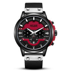 Megir men's watch sports fashion multi-function calendar leather men's quartz watch 2080