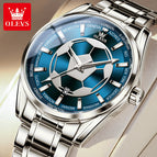 OLEVS Watch Men fashion Simple Calendar waterproof quartz casual men watch 9949