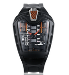 KIMSDUM  K-724D Men's casual watch personality Racing car Sports waterproof watch