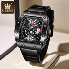 OLEVS Men's watch douyin live fashion waterproof quartz men's causal Watch 3602