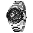 Benyar new watch men's multi-function quartz watch fashion waterproof luminous men's watch 5178