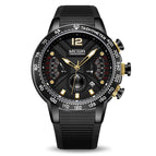 Relogio Masculino MEGIR 2106 Men Watches Silicone Sport Chronograph Quartz Luxury Brand