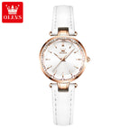 OLEVS Women's quartz watch fashion Exquisite simple waterproof lady students women's casual watch 6645
