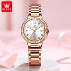 OLEVS Women's watch quartz watch diamonds fashion elegant high quality office lady quartz watch 5518 QQL