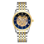 Mechanical Watch Skeleton Retro Men's Mechanical Watch Men's Watch Belt Watch Waterproof Watch 1003