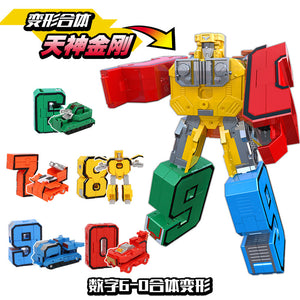 Digital Transformers toys King Kong Building Block Set Educational Boys Assembled Toys
