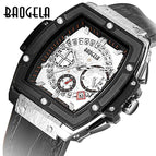 BAOGELA Domineering Barrel Men's Watch Multifunctional Men's Sports Quartz Watch 1703
