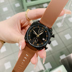 TT new Korean version ins square watch rubber strap calendar large dial female watch trendy fashion watch female temperament 77010