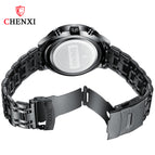 CHENXI Creative Style Watch Men's Multi-Function Sports Watch Men's Fashion Luminous Watch cx-971 steel