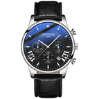 KIMSDUN new moon phase star men's watch student fashion trend multi-functional quartz watch waterproof men's watch K-1875B