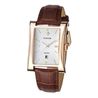WWOOR Square Men's Watch Waterproof Calendar fashion casual Men's Watch 8017