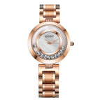 GUOU 8039 Women's Watches Luxury Ladies Watch Rich Rose Gold Rhinestone Bracelet Watches Waterproof watch