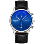 KIMSDUN Fashion ultra-thin watch men's trend multi-function waterproof quartz watch men's casual watch student K-1874B