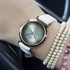GUOU 8149 Brand Women's watches Luxury Fashion Wrist watches Leather Strap Ladies Watch Women Watches Clock