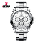 CHENXI Waterproof Watch Women's Watch Student Watch Couple Watch lady Quartz Watch CX-019A Steel