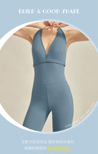 Women's One-Piece Workout Clothes New 2023 Elegant Slimming Dance Sports Suit High-End Yoga Clothes jumpsuit ENY253