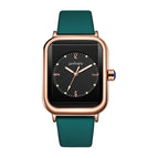 Square Sport Women Watches Korean Fashion Ladies Quartz Casual Rubber Watch for woman