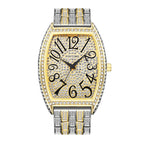 Pintime Watch Men's Fashion Trend Diamond Watch quartz casual men's watch 2851