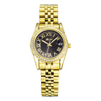 MISSFOX watch Swiss fashion simple temperament diamond luminous stainless steel ladies watch 2890