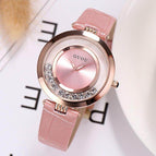 Fashion GUOU 8039 Full Steel Glitter Diamond Ladies Watch Women Watches Women's Watches Gift Clock
