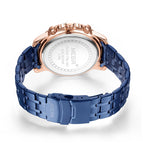 Megir Men's Watch Multi-Function Timing Waterproof Steel Belt Business Quartz Watch Men 2068G