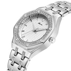 MISSFOX watch new fashion ins niche trend Korean version gold diamond waterproof quartz ladies watch 2717