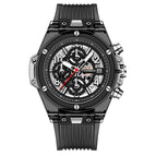 KIMSDUN transparent silicone multi-function watch female watch student waterproof couple watch K-1984B