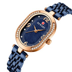 Reward new women's watch Elegant Lady Watch Diamond Quartz waterproof steel Watch