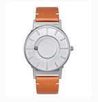 EUTOUR Tidy black technology cool concept rimless design watch magnetic ball men's women's personalized creative watch male with box