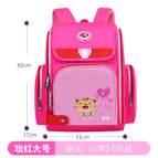 New primary school student cartoon schoolbag men's light and comfortable space bag large-capacity children's backpack 755