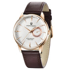 Pagani Design New men's quartz watch waterproof fashion leather men's business watch 1654