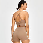 New Sports Underwear Women's Cross Beauty Back Vest Yoga Sports Bra Women's Quick-Drying Running Fitness Clothes