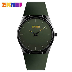 SKMEI 1601S Fashion Women Watches Quartz Watch Ultra Thin Wristwatches 3Bar Waterproof Simple Lady Men Watch