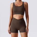 Women yoga suits 2023 new running Sportswear fast drying tight fitness running execise suit women 6921