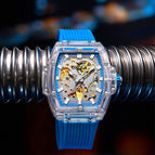 ONOLA ON3832 fashion new hollow automatic mechanical watch men's waterproof transparent watch men
