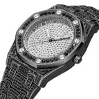 Pintime Starry Diamond Watch Large Dial Full Diamond men and women quartz Watch PT2590