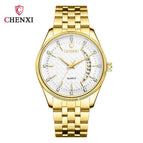 CHENXI Couple watch new quartz watch 8218 business men's watch HD luminous watch