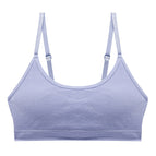 Women's underwear set plus size no steel ring beautiful back vest thin large size comfortable Panties and bra set 1605