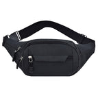 Unisex Men Women Canvas Waist Bum Bags Fanny Pack Travel Money Belt Pouch Wallet Crossbody Bags