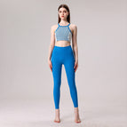 New yoga suit Beautiful Back Tank-Top Yoga Clothes Two-Piece Suit Professional Training Running fitness dancing sports set TZ-230324