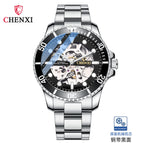 CHENXI Water Ghost Explosive Skeleton Automatic Mechanical Watch Fashion Waterproof Men's Watch Mechanical Watch CX-8805B