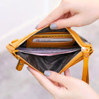 2022 new touch screen mobile phone bag women's small card bag vertical portable wrist coin purse R953