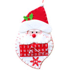 Christmas decorations countdown Christmas calendar Christmas calendar Santa gifts