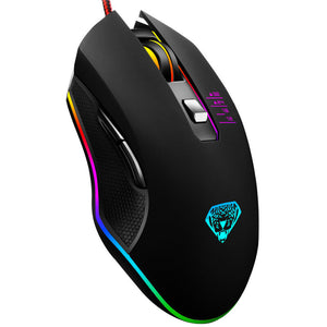 Emperor Leopard G302 wired luminous gaming mouse