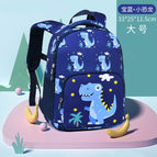 New kindergarten schoolbag cartoon cute boys and girls lightweight multi-layer diving material student backpack 5603