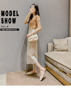 Slippers women's summer 2022 new half drag women's shoes fashion lazy flat shoes women 112-9