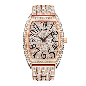 Pintime Watch Men's Fashion Trend Diamond Watch quartz casual men's watch 2851